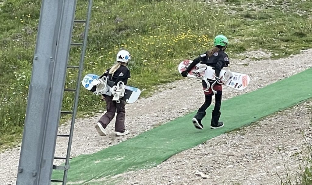 Sommertraining Snowgau Freestyle Team Oberammergau