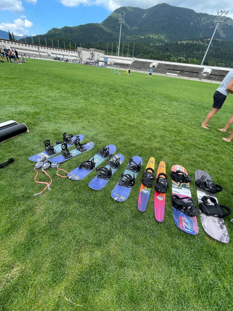 Tag des offenen Olympia-Skistadion in Garmisch-Partenkirchen 2023 - Snowgau Stand