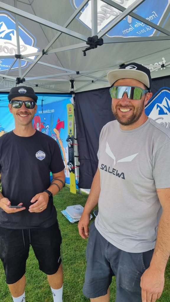 Tobias Papistock - Tag des offenen Olympia-Skistadion in Garmisch-Partenkirchen 2023 - Snowgau Stand