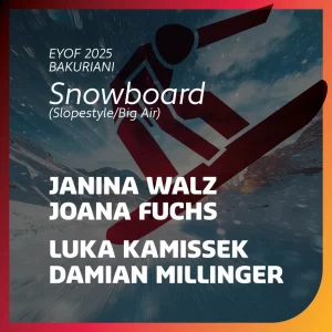 Winter-EYOF 2025 Team D nominiert – Wir sind dabei! Winter-EYOF-2025-Bakuriani-Snowboard