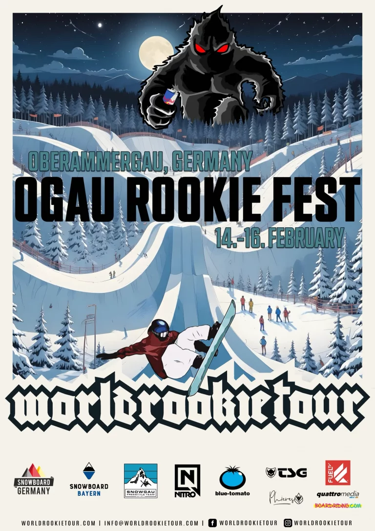 World Rookie Tour 2025 – Ogau Rookie Fest im Snowpark Oberammergau