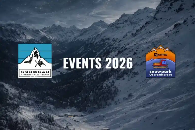 Snowgau Events 2026 – Snowboard & Freeski Highlights im Snowpark Oberammergau
