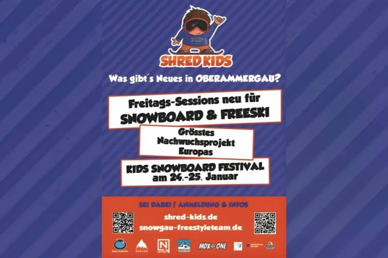 Shred Kids Snowboard Festival Oberammergau 2026